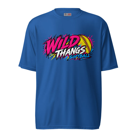 Active | Moisture Wicking Shirt | Wild Thangs | Ironclad Fastpitch Logo