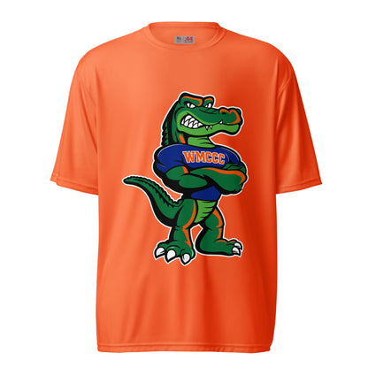 Active | Moisture Wicking Shirt | West Memphis Community Christian College Gators | Mascot Logo