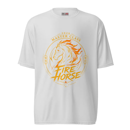 Active | Moisture Wicking Shirt | Fire Horse Masters | Crest Logo
