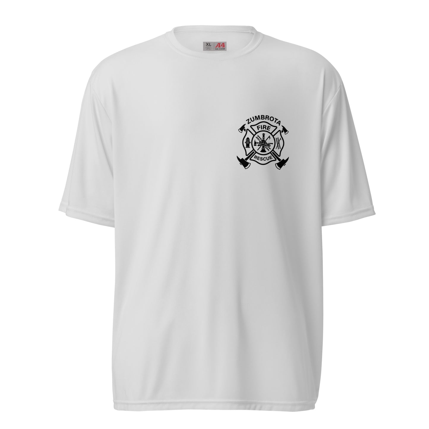 Active | Moisture Wicking Shirt | Zumbrota Fire Department | Badge Logo