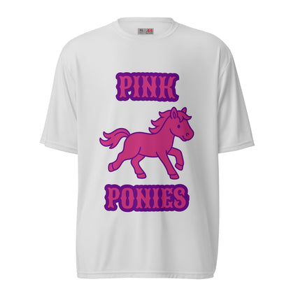 Active | Moisture Wicking Shirt | Pink Pony Athletic Club | Emblem Logo