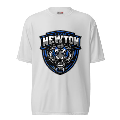 Active | Moisture Wicking Shirt | Newton Youth football league | Shield Logo