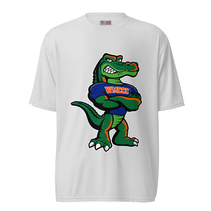 Active | Moisture Wicking Shirt | West Memphis Community Christian College Gators | Mascot Logo
