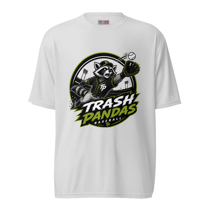 Active | Moisture Wicking Shirt | Trash Pandas Baseball Organization | Emblem Logo