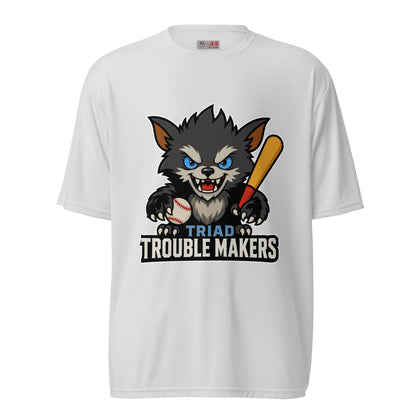 Active | Moisture Wicking Shirt | Triad Troublemakers | Mascot Logo