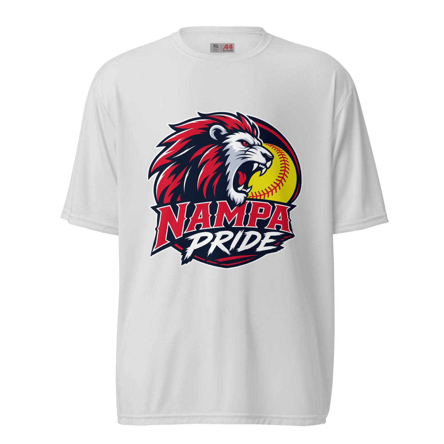 Active | Moisture Wicking Shirt | Nampa Pride | Lion Crest Logo
