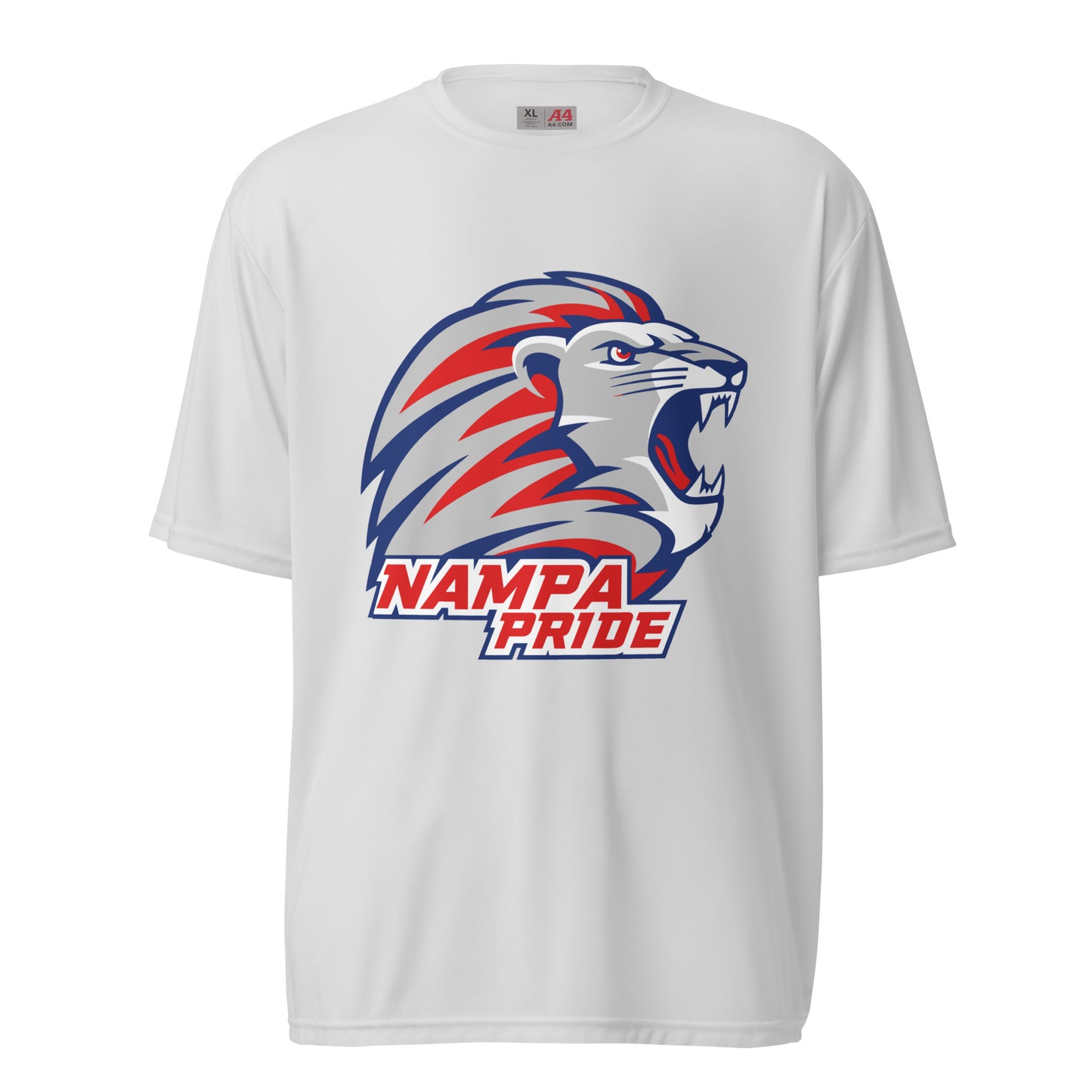 Active | Moisture Wicking Shirt | Nampa Pride | Mascot Logo