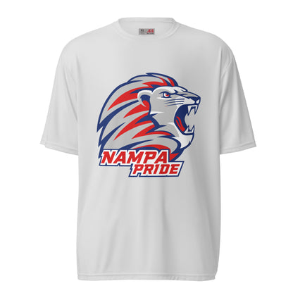 Active | Moisture Wicking Shirt | Nampa Pride | Mascot Logo