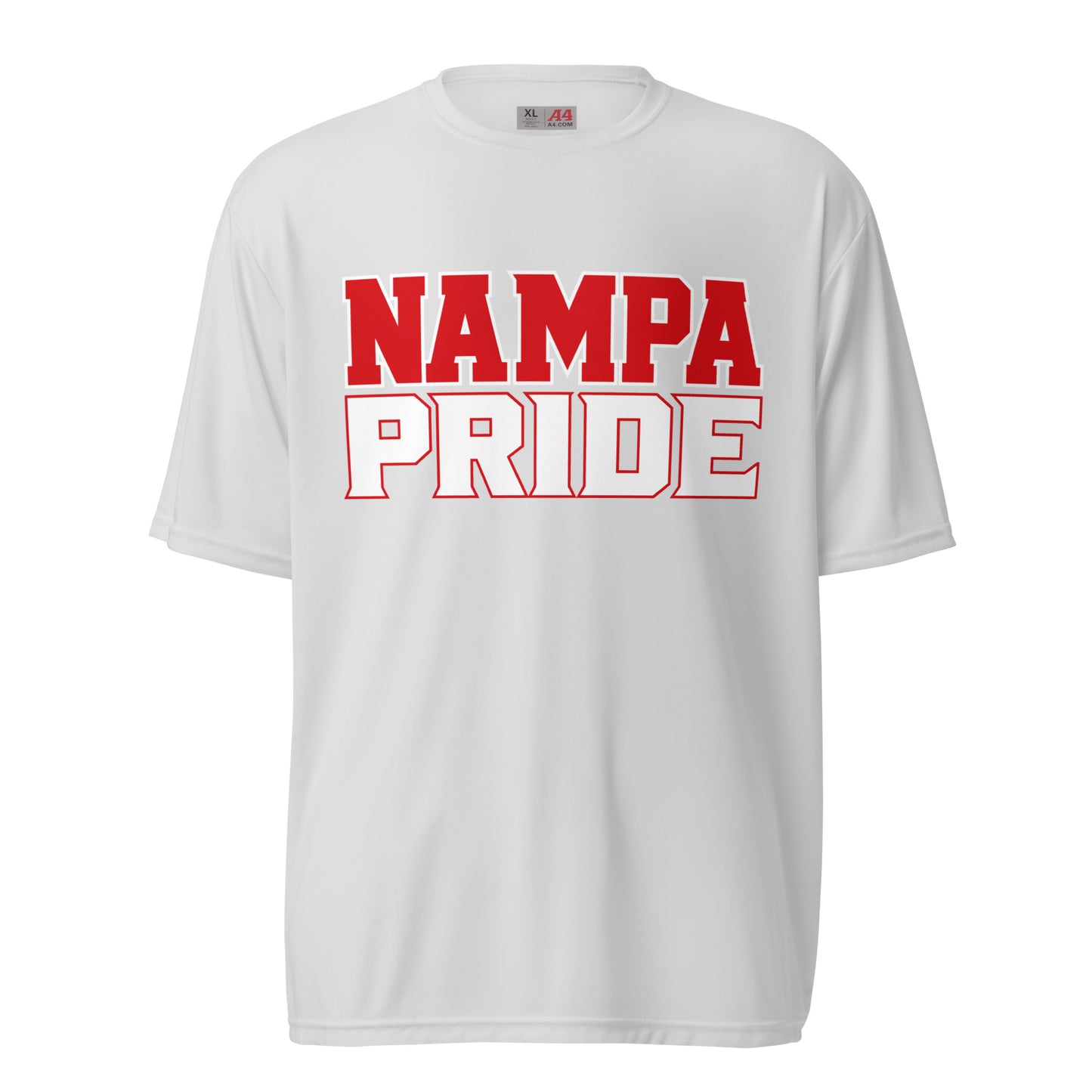 Active | Moisture Wicking Shirt | Nampa Pride | Letter Mark Logo