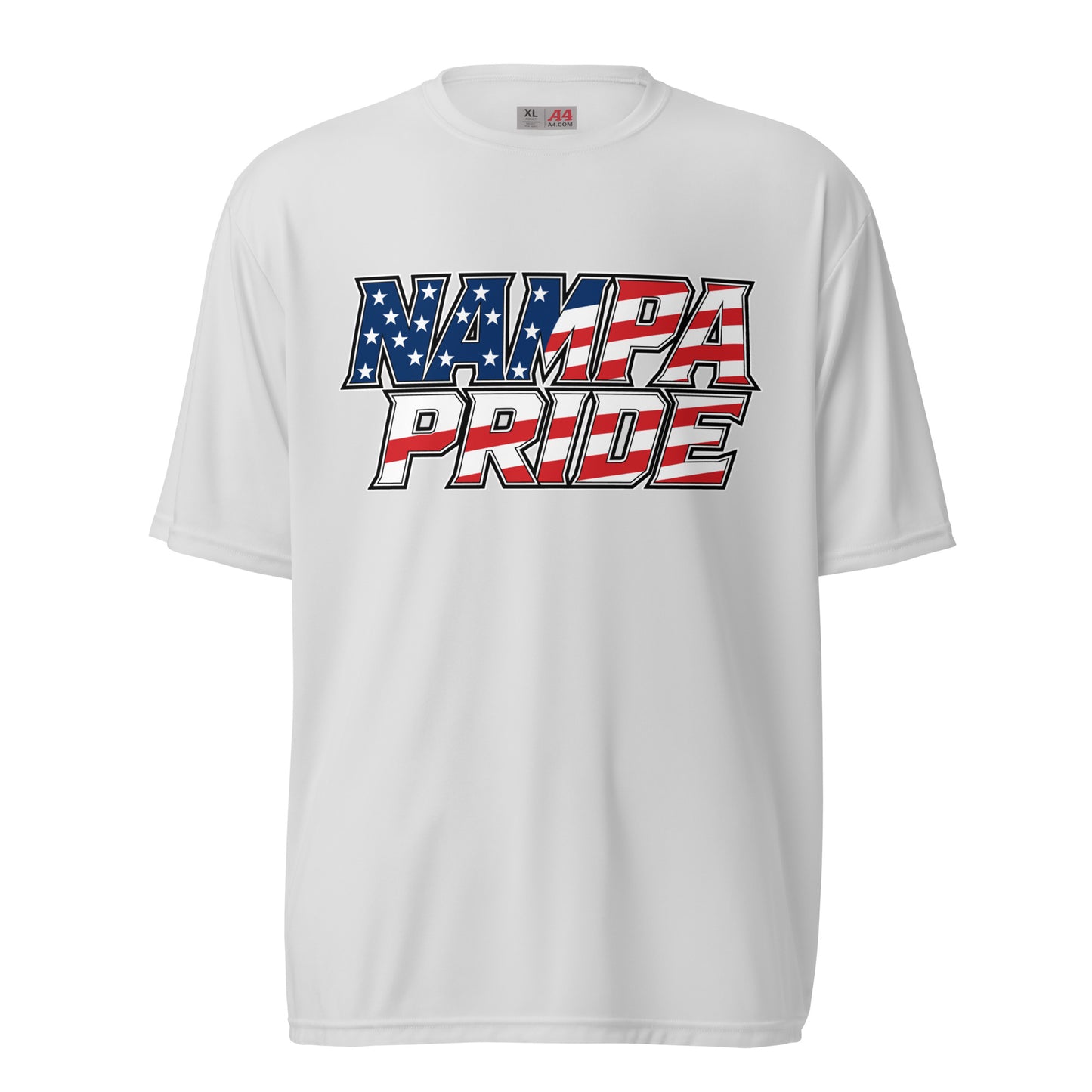 Active | Moisture Wicking Shirt | Nampa Pride | Modern Script Logo