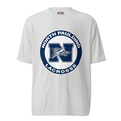 Active | Moisture Wicking Shirt | North Paulding Lacrosse | Badge Logo