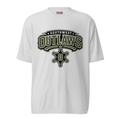 Active | Moisture Wicking Shirt | Southwest Outlaws | Frontier Athletics Logo
