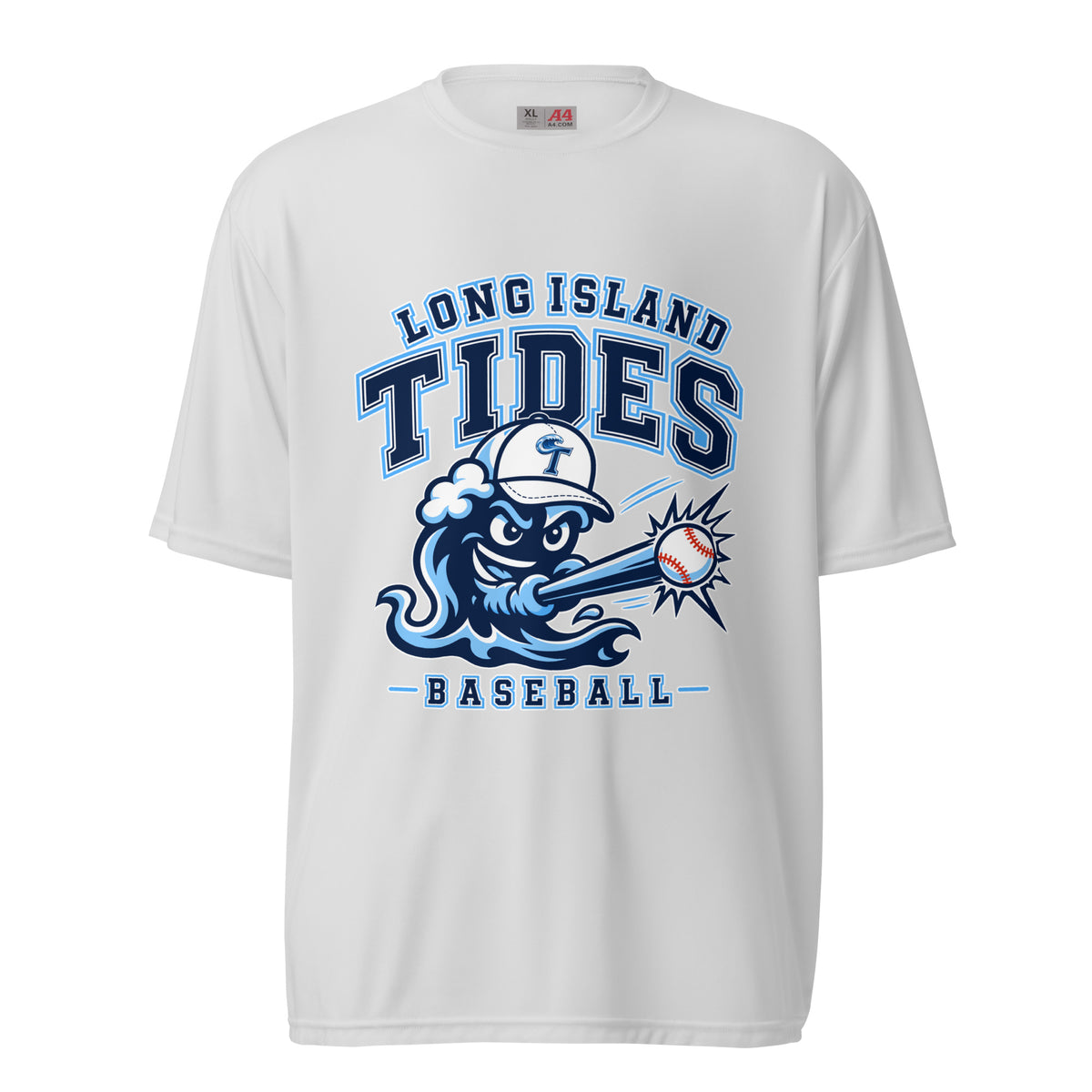 Active | Moisture Wicking Shirt | Long Island Tides Baseball | Valor Logo
