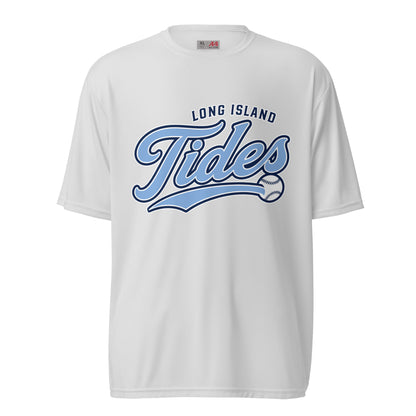 Active | Moisture Wicking Shirt | Long Island Tides Baseball | Athletics Logo