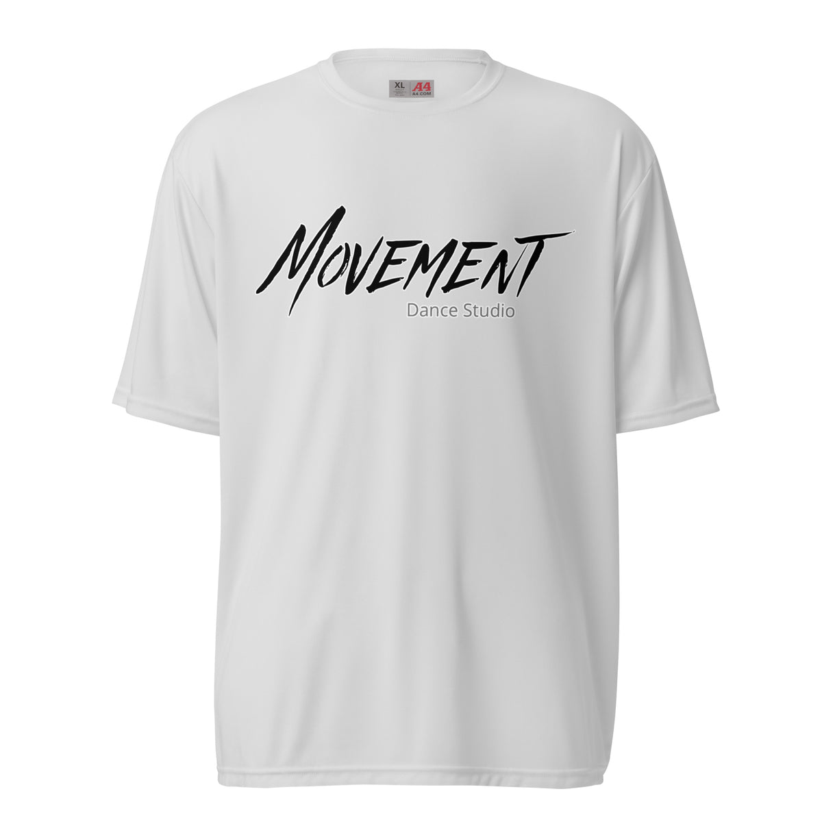 Active | Moisture Wicking Shirt | Movement Dance Studio | Crest Logo