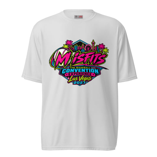 Active | Moisture Wicking Shirt | Misfits Baseball | Crest Logo