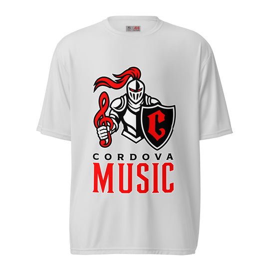 Active | Moisture Wicking Shirt | Cordova High Music | Vanguard Logo