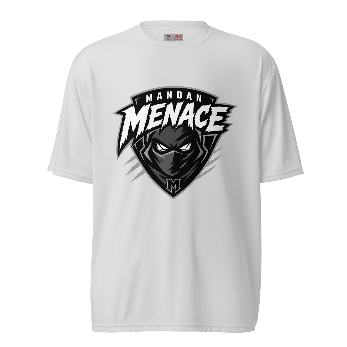 Active | Moisture Wicking Shirt | Mandan Menace | Shield Logo