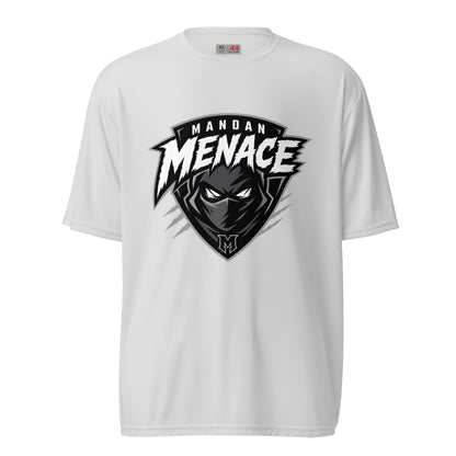 Active | Moisture Wicking Shirt | Mandan Menace | Shield Logo