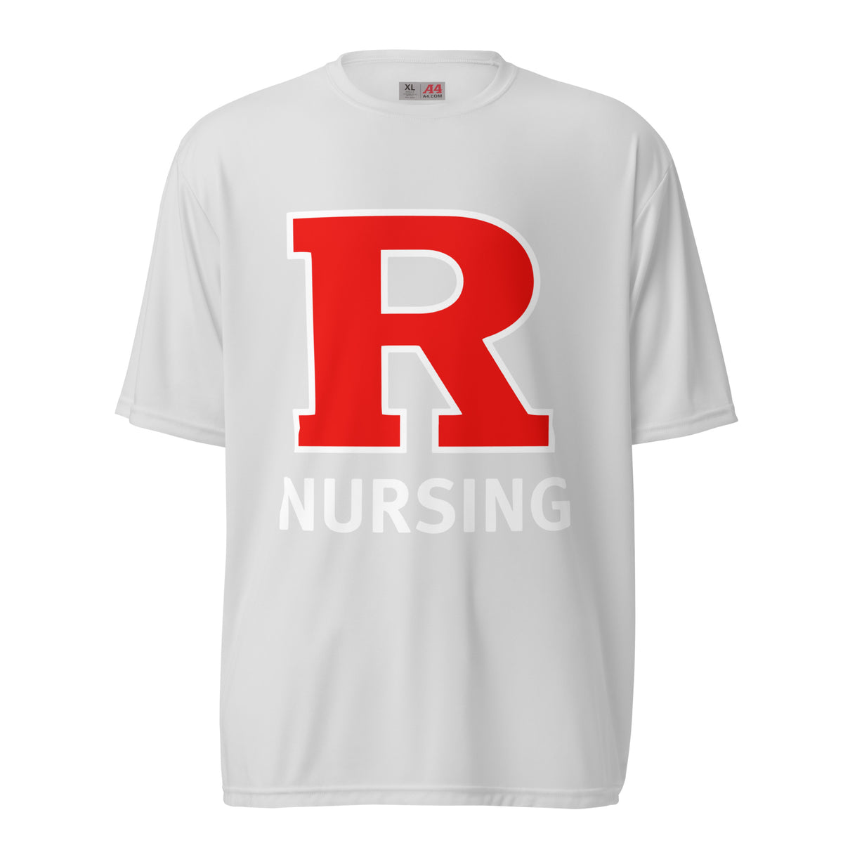 Active | Moisture Wicking Shirt | Grand View University Nursing | Lettemark Logo