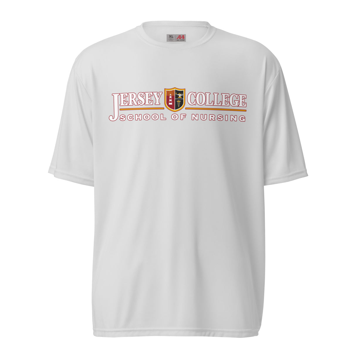 Active | Moisture Wicking Shirt | Grand View University Nursing | Emblem Logo