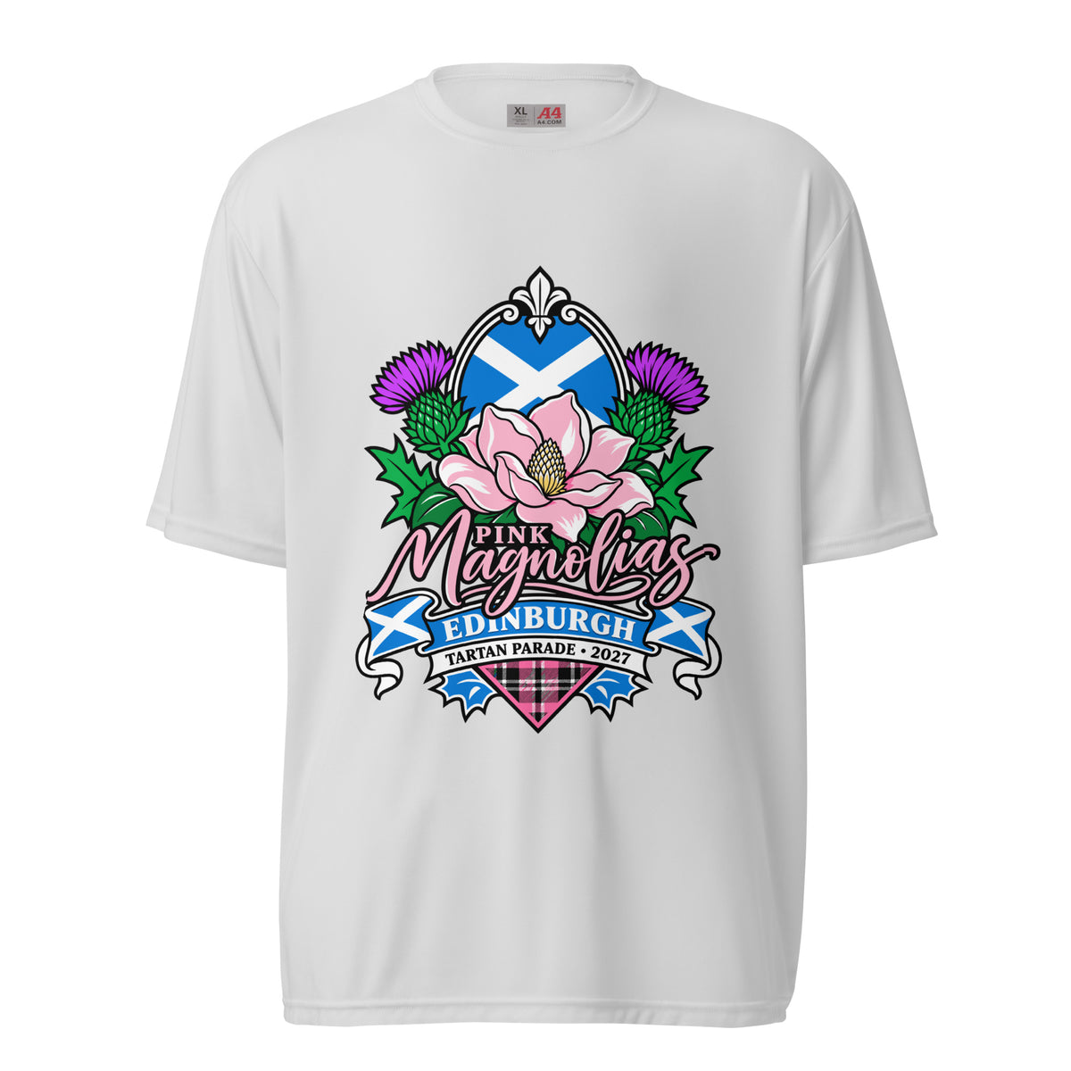 Active | Moisture Wicking Shirt | Pink Magnolias Dance | Valor Logo