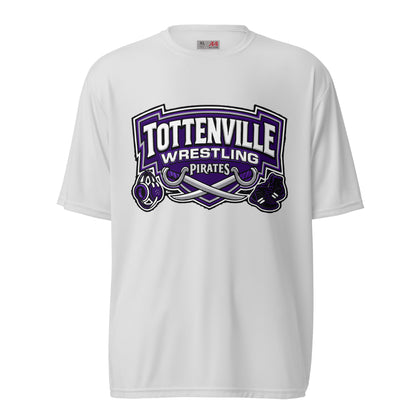 Active | Moisture Wicking Shirt | Tottenville wrestling club | Vanguard Logo