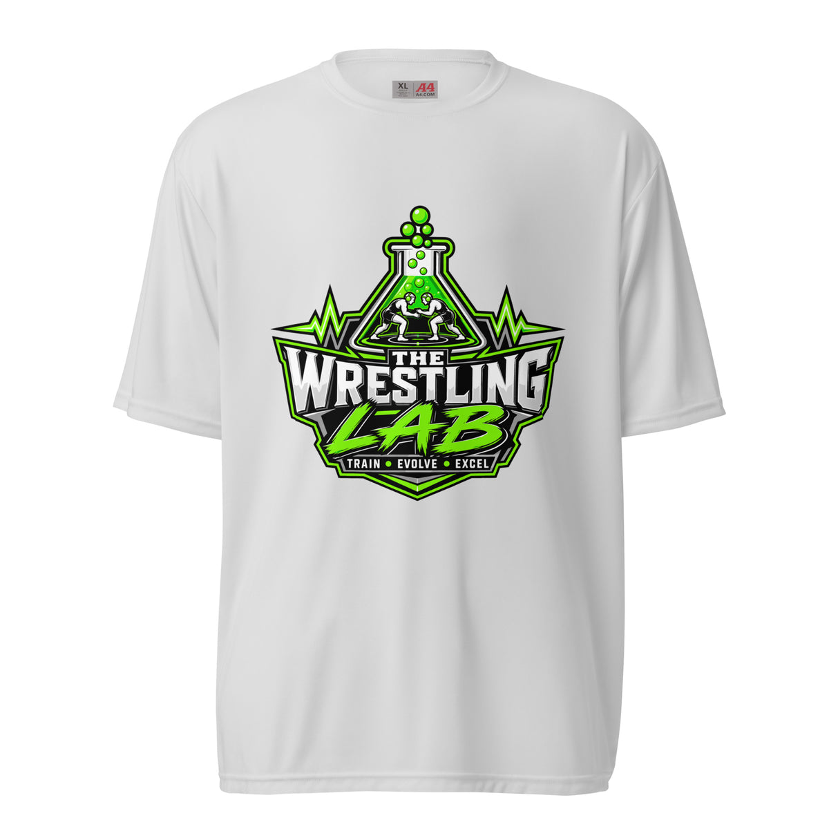 Active | Moisture Wicking Shirt | The Wrestling Lab | Emblem Logo