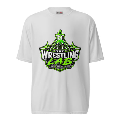Active | Moisture Wicking Shirt | The Wrestling Lab | Emblem Logo