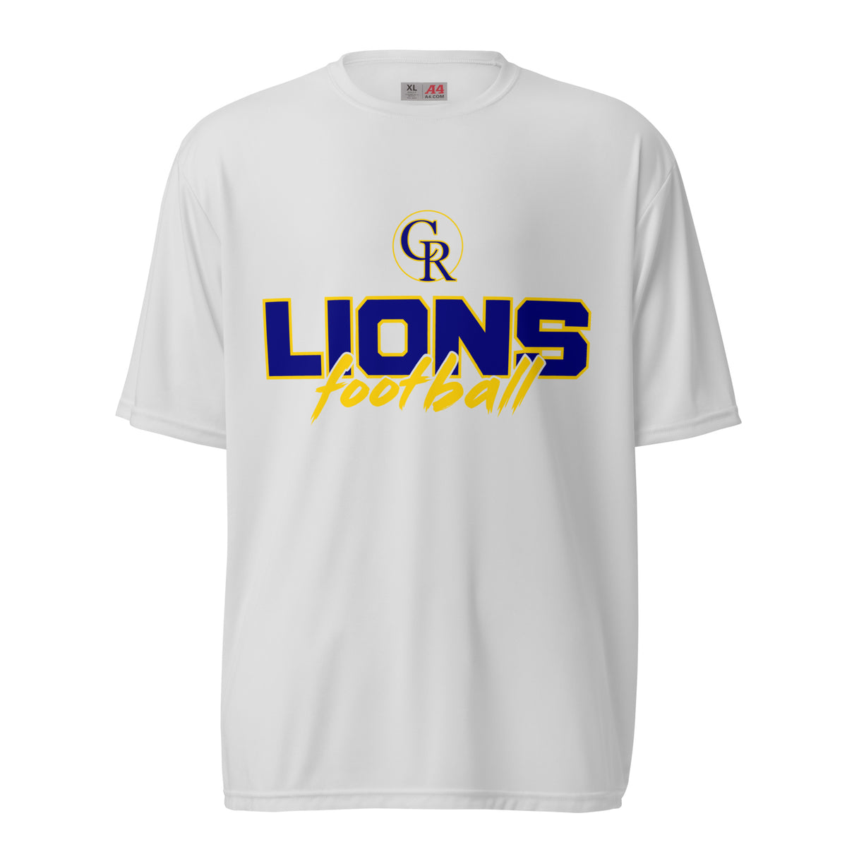 Active | Moisture Wicking Shirt | Chestnut Ridge Lions Football | Vanguard Logo