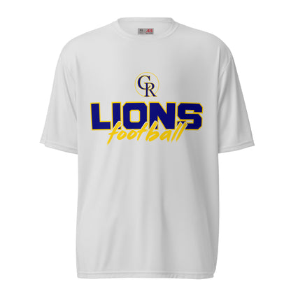 Active | Moisture Wicking Shirt | Chestnut Ridge Lions Football | Vanguard Logo