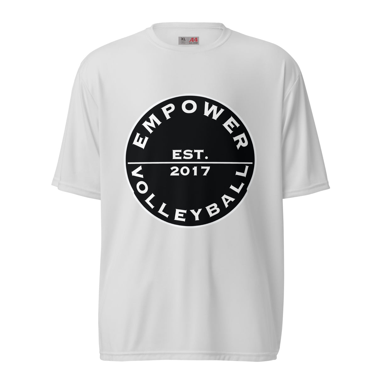 Active | Moisture Wicking Shirt | Empower Volleyball Club | Alpha Spike Logo