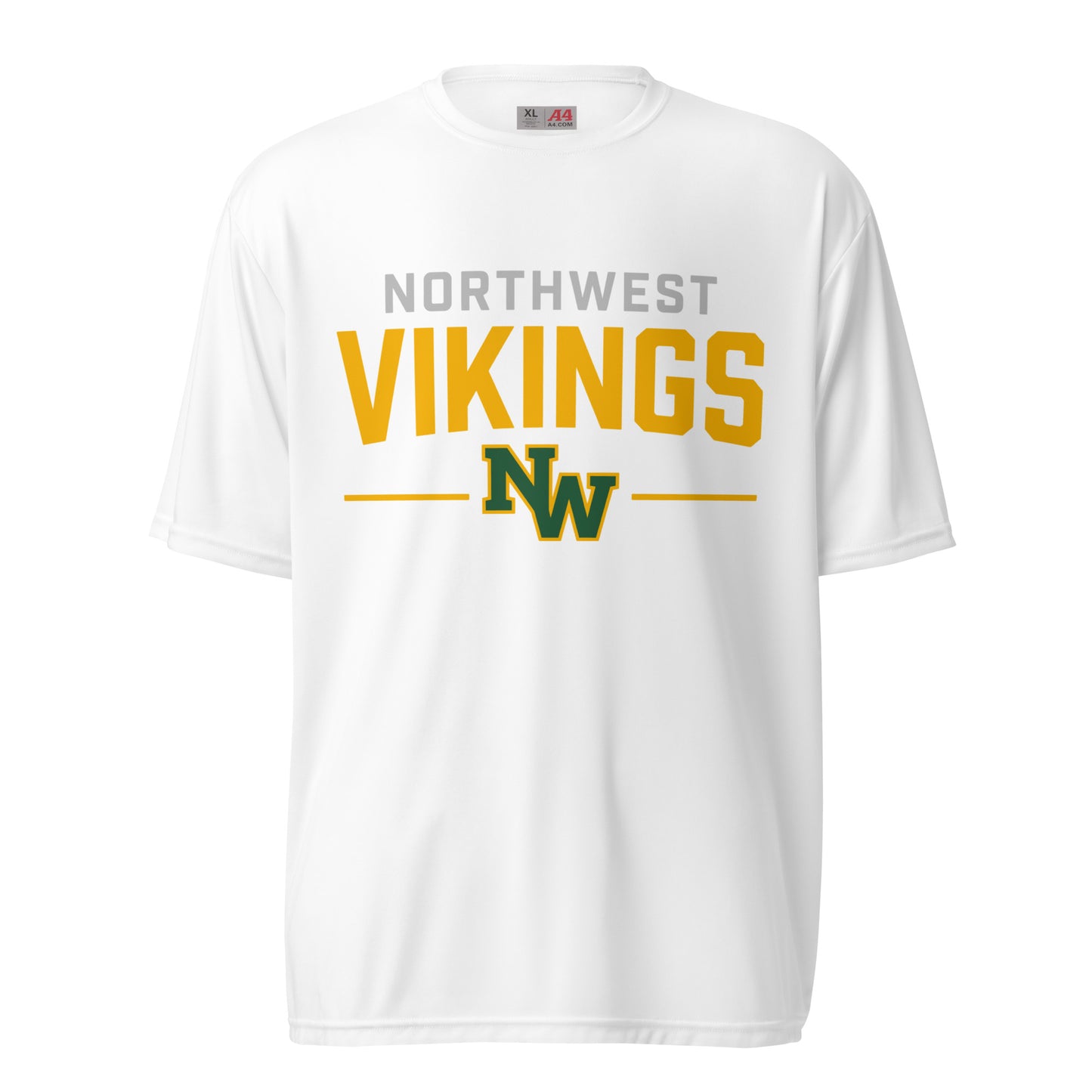 Active | Moisture Wicking Shirt | Northwest High School | Vikings Logo