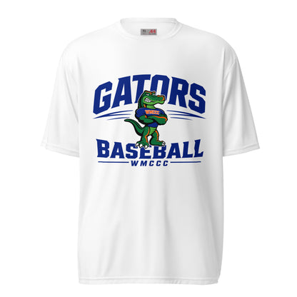 Active | Moisture Wicking Shirt | West Memphis Community Christian College Gators | Emblem Logo