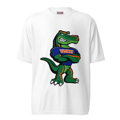 Active | Moisture Wicking Shirt | West Memphis Community Christian College Gators | Mascot Logo