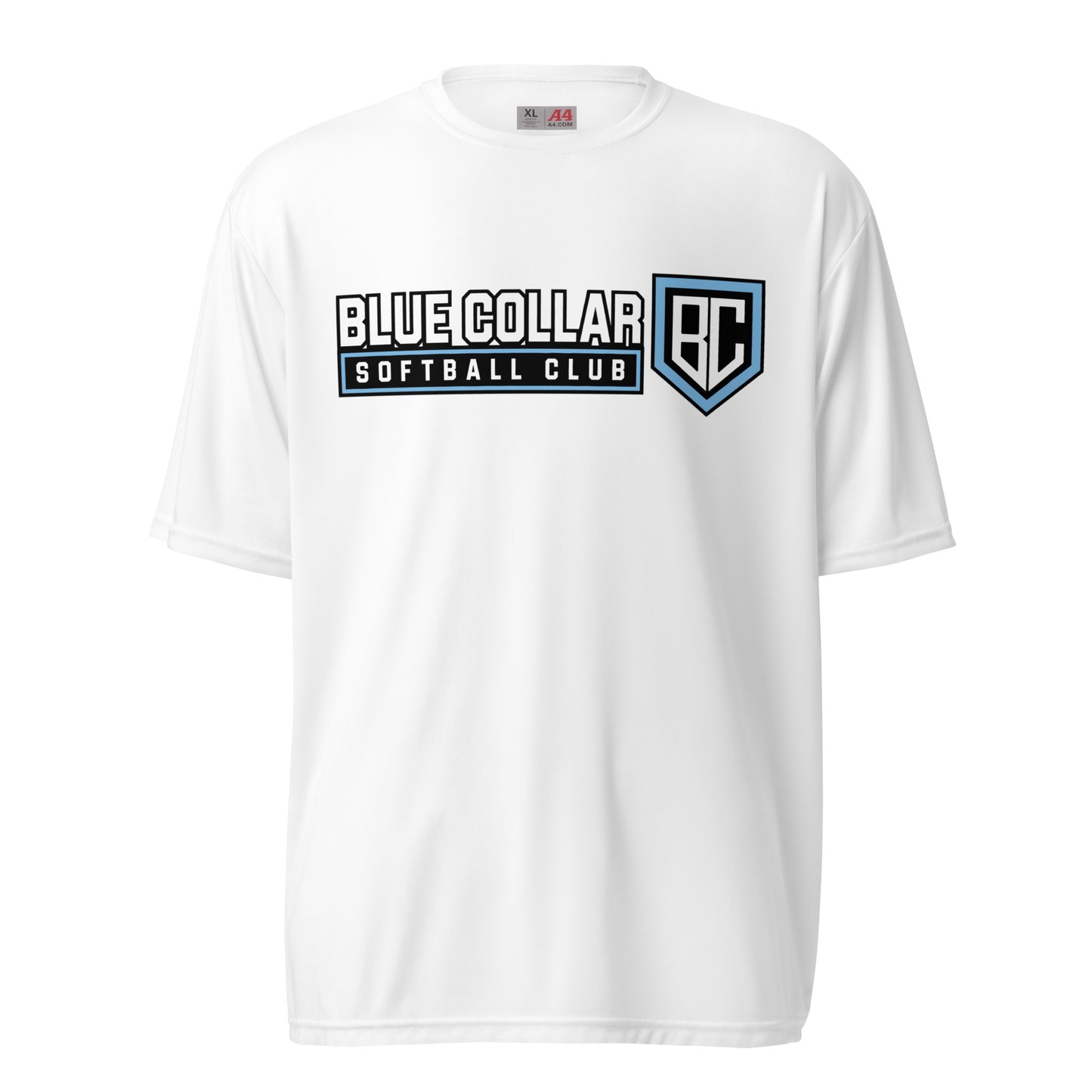 Active | Moisture Wicking Shirt | Blue Collar Softball 2034 | Vanguard Logo