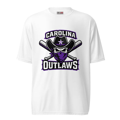 Active | Moisture Wicking Shirt | Carolina Outlaws Baseball | Crest Logo