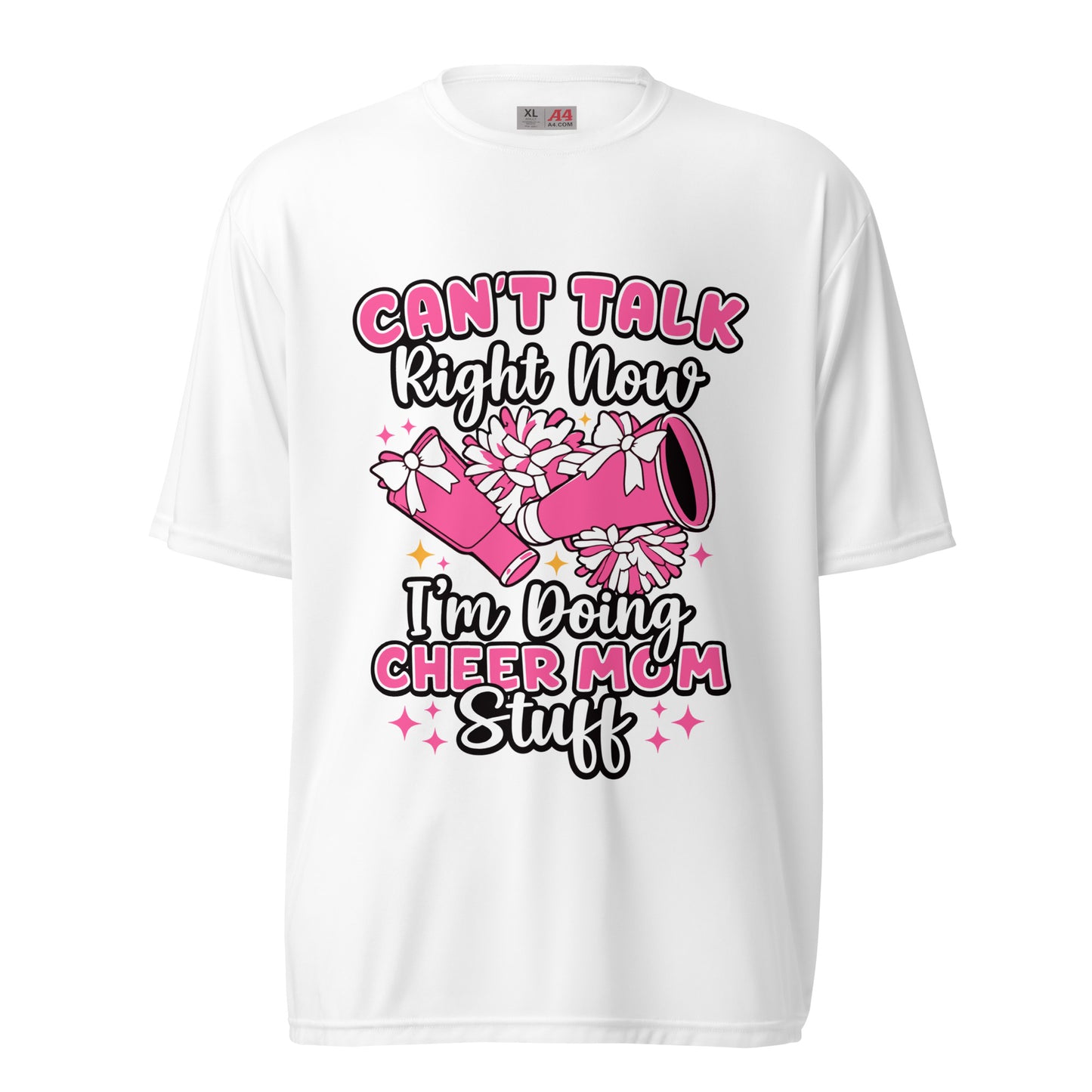 Active | Moisture Wicking Shirt | Sunset Surge All-Star Cheerleading | Modern Script Logo