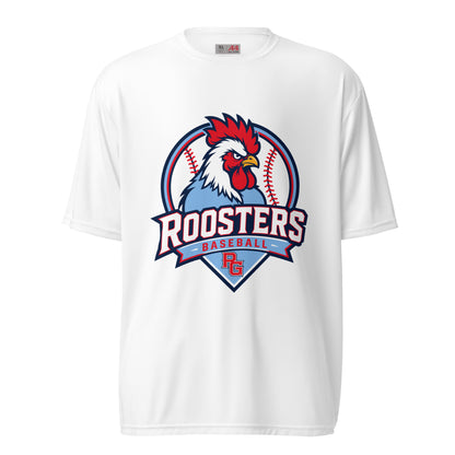 Active | Moisture Wicking Shirt | Rooster Nation | Athletic Crest Logo