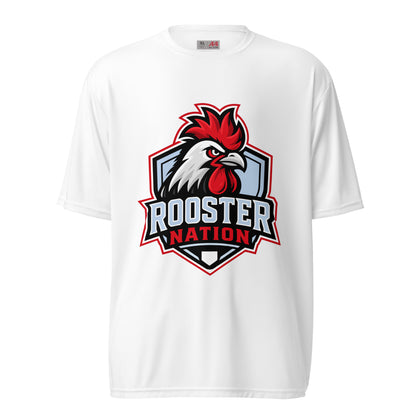 Active | Moisture Wicking Shirt | Rooster Nation | Shield Logo