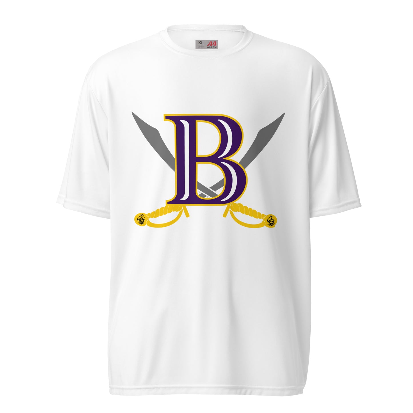 Active | Moisture Wicking Shirt | Belton Youth Football Pirates | Vanguard Logo