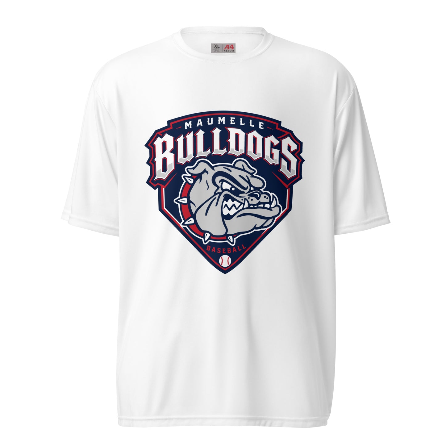 Active | Moisture Wicking Shirt | Maumelle Bulldogs 2035 | Shield Logo