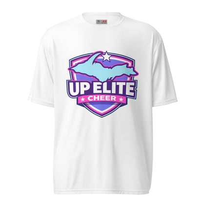 Active | Moisture Wicking Shirt | UP Elite Cheer | Shield Logo