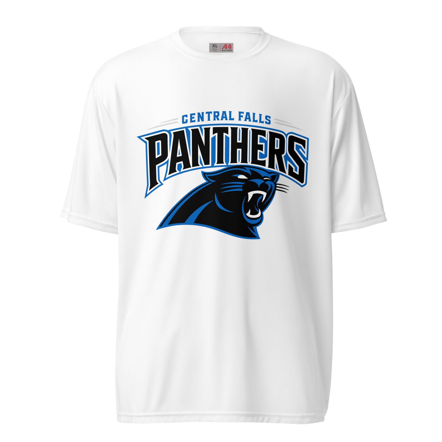Active | Moisture Wicking Shirt | Central Falls Panthers | Emblem Logo