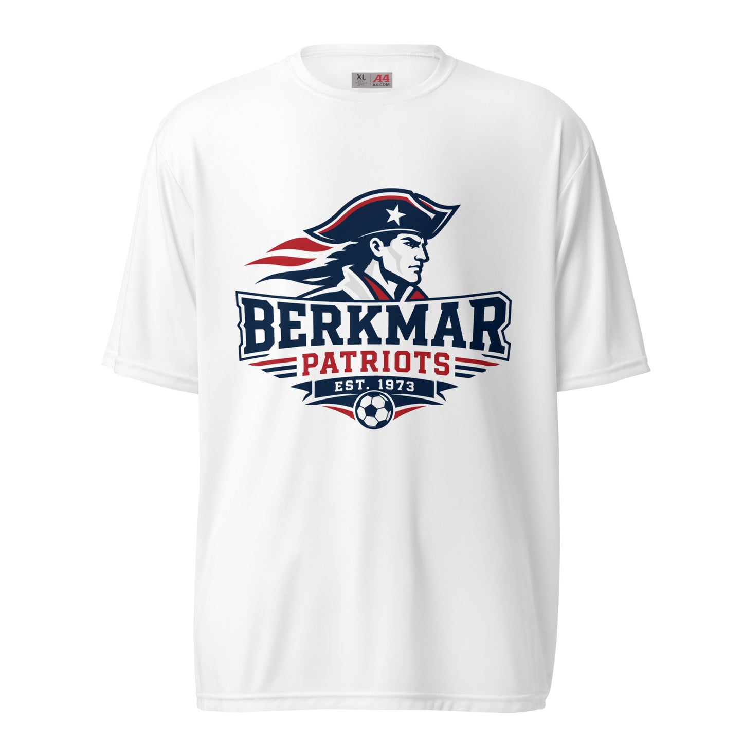 Active | Moisture Wicking Shirt | Berkmar High School Soccer | Vanguard Logo