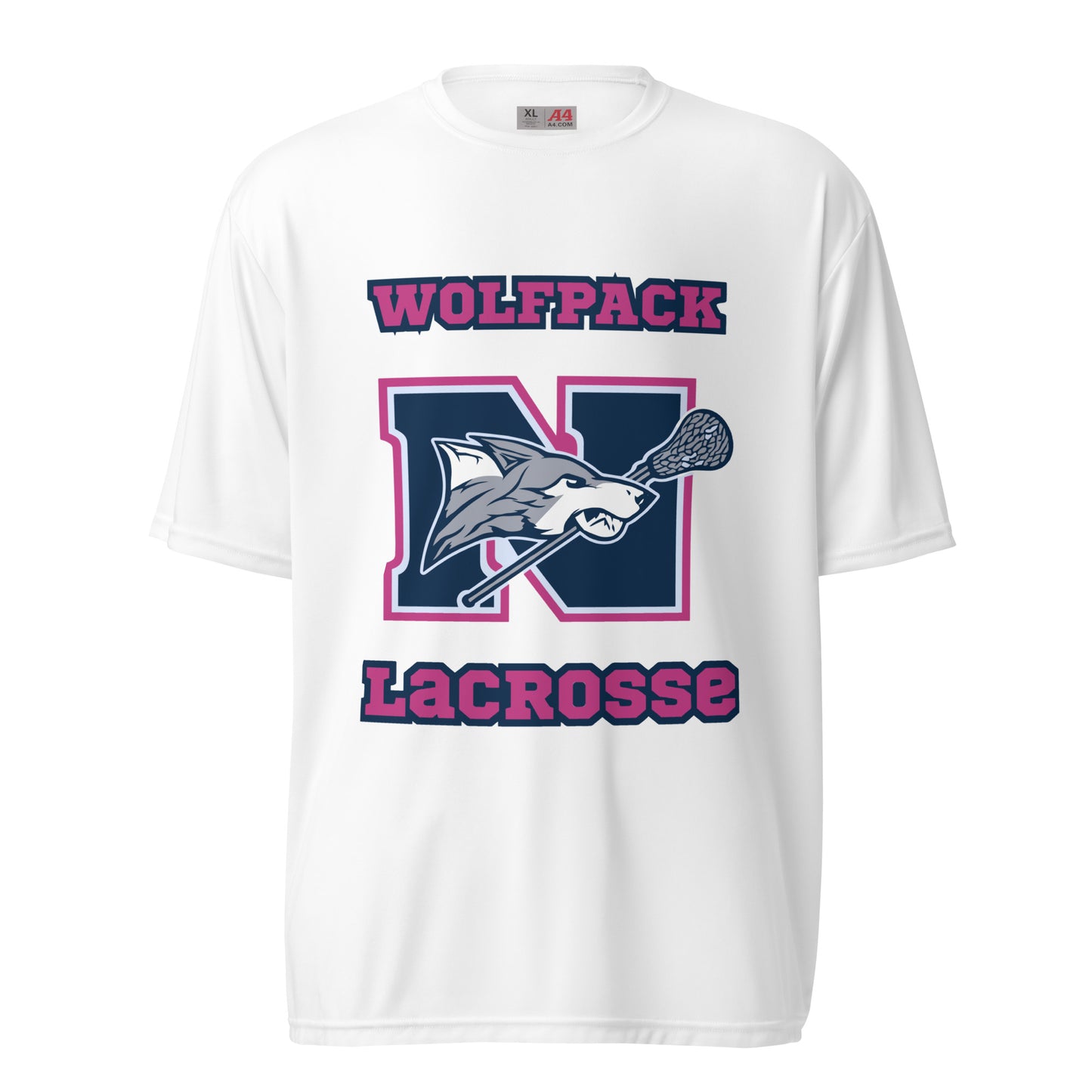 Active | Moisture Wicking Shirt | North Paulding Lacrosse | Apex Logo