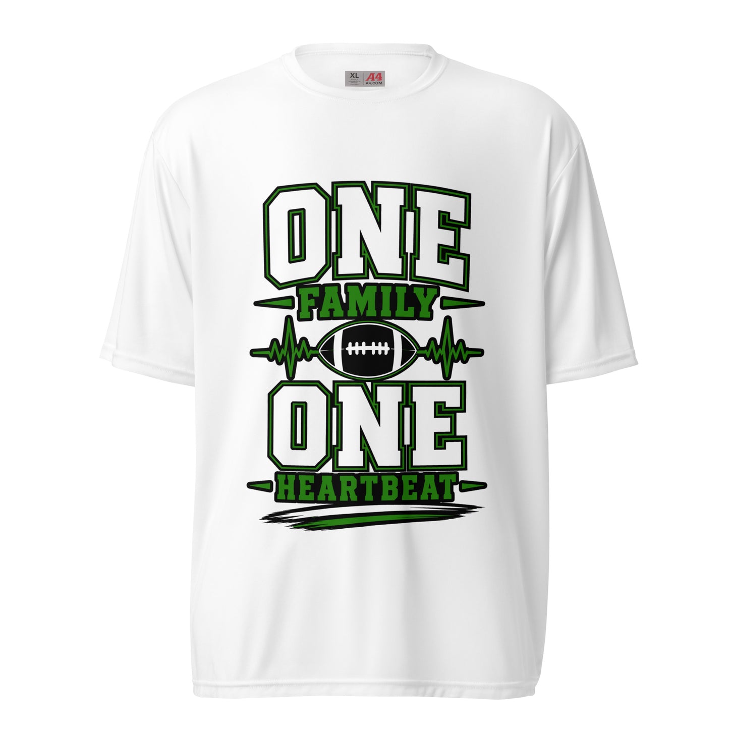 Active | Moisture Wicking Shirt | Celina Black Football | Modern Script Logo