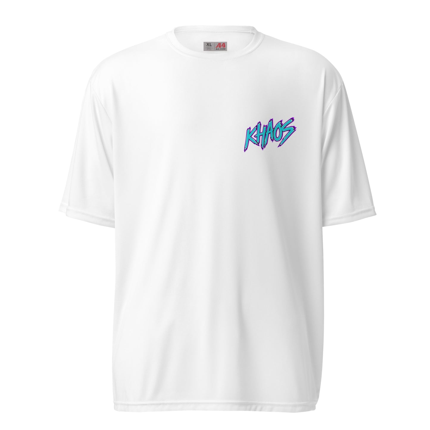 Active | Moisture Wicking Shirt | Khaos Softball | Script Logo