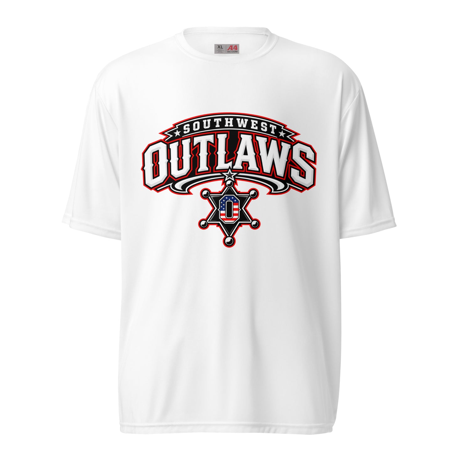 Active | Moisture Wicking Shirt | Southwest Outlaws | Vanguard Logo