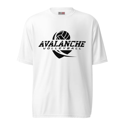 Active | Moisture Wicking Shirt | Avalanche Volleyball Club | Crest Logo